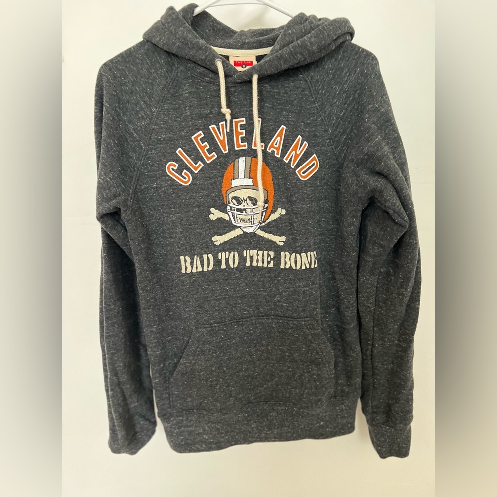 HOMAGE Cleveland Skull Graphic Hoodie - Charcoal